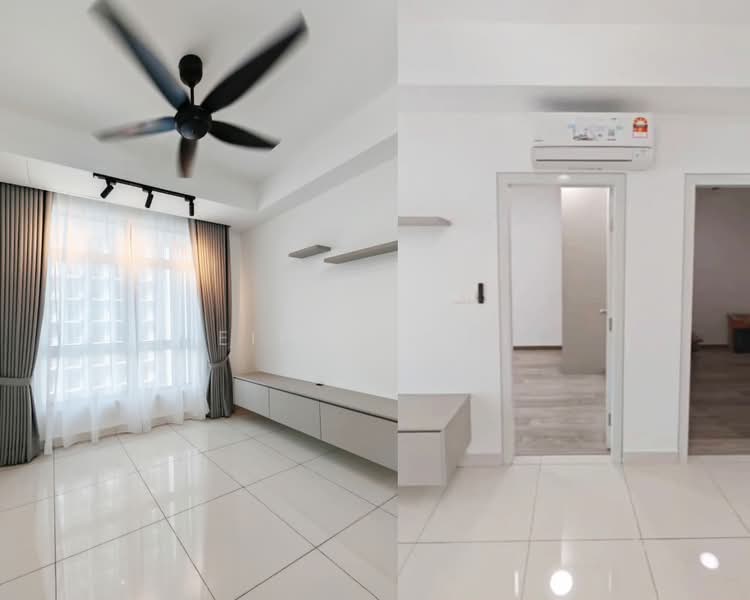 Service Residence for Rent at MIRAI Residences - Eiffel Lai - Living Room - PropertyGuru.com.my