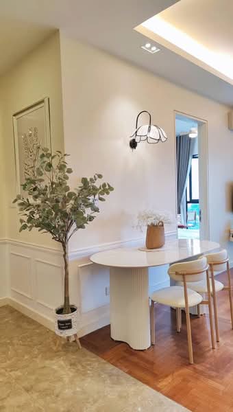 Servis Apartment untuk Disewa di Residency V - Ally Lee - Dining Room - PropertyGuru.com.my
