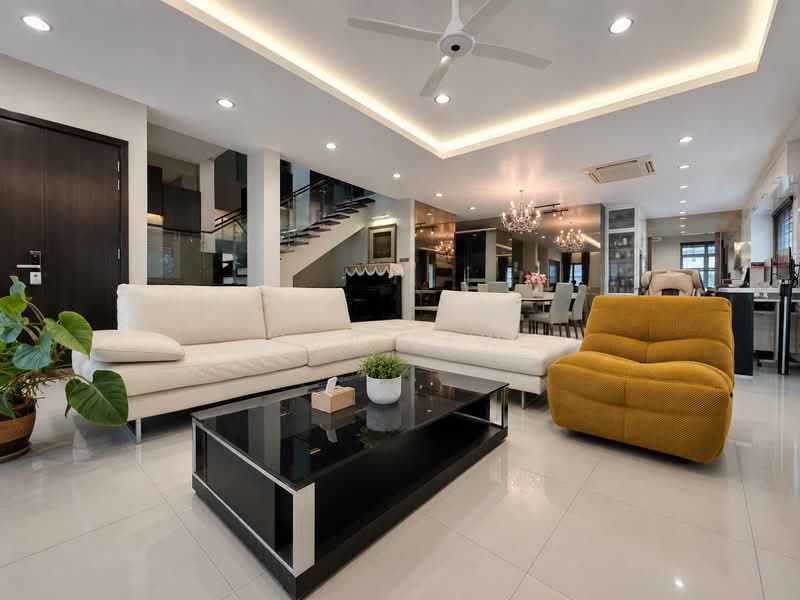 Rumah Banglo untuk Dijual di Batu 9 (Cheras) - Ken Lew - Living Room - PropertyGuru.com.my