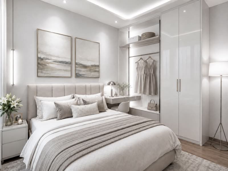 Kondominium untuk Dijual di Quartz @ Queens Residenz, Queensville - Jack Lee - Bedroom - PropertyGuru.com.my