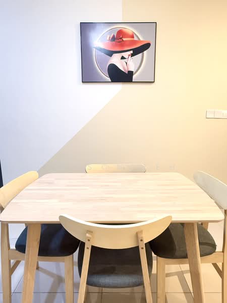 Kondominium untuk Disewa di The Hamilton - Jenson Teh - Dining Room - PropertyGuru.com.my