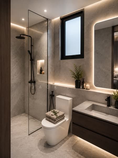 Kondominium untuk Dijual di Quartz @ Queens Residenz, Queensville - Jack Lee - Bathroom - PropertyGuru.com.my