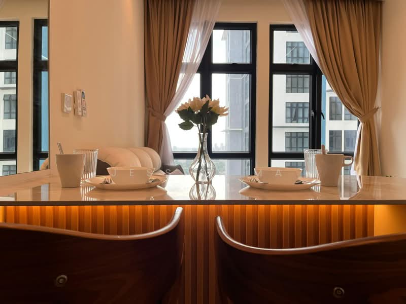 Servis Apartment untuk Disewa di Space Residency - Jessica Ma - Dining Room - PropertyGuru.com.my
