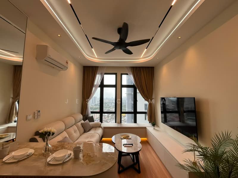 Servis Apartment untuk Disewa di Space Residency - Jessica Ma - Living Room - PropertyGuru.com.my