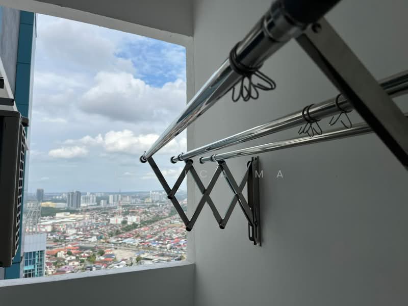 Servis Apartment untuk Disewa di Space Residency - Jessica Ma - Balcony - PropertyGuru.com.my