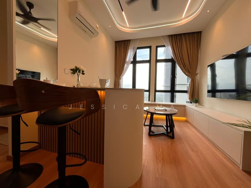 Servis Apartment untuk Disewa di Space Residency - Jessica Ma - Living Room - PropertyGuru.com.my