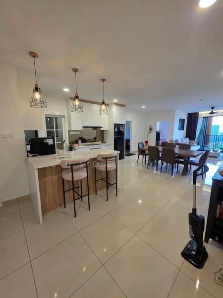 Service Residence for Sale at AraTre' Residences - Chloe Koo - Kitchen - PropertyGuru.com.my