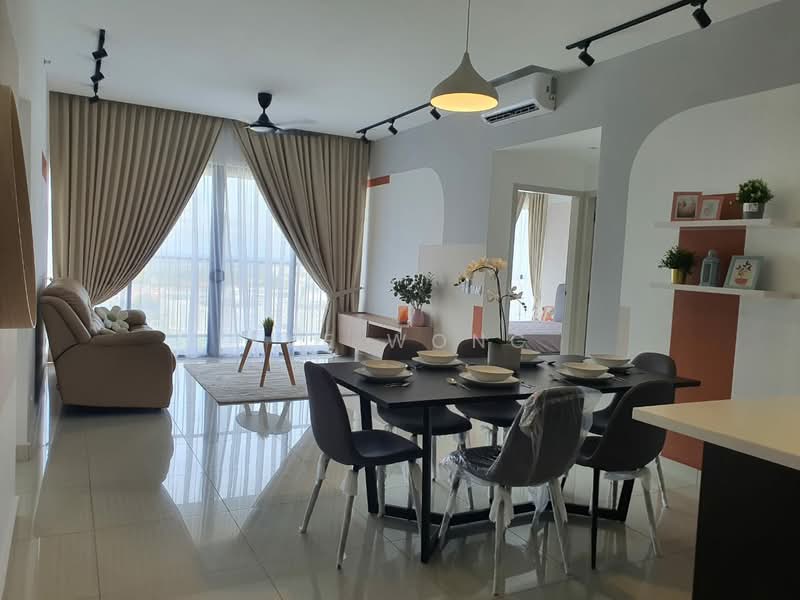 Service Residence for Rent at Setia City Residences - Eve Wong - Living Room - PropertyGuru.com.my