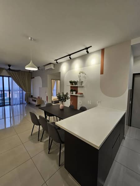 Service Residence for Rent at Setia City Residences - Eve Wong - Living Room - PropertyGuru.com.my