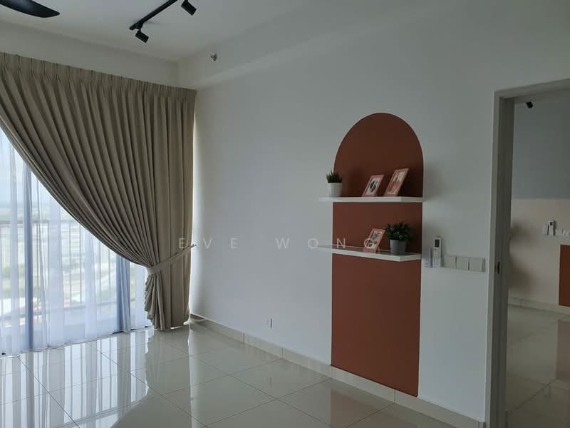 Service Residence for Rent at Setia City Residences - Eve Wong - Living Room - PropertyGuru.com.my