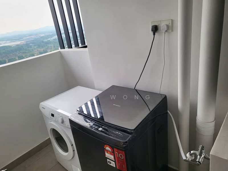 Service Residence for Rent at Setia City Residences - Eve Wong - Balcony - PropertyGuru.com.my