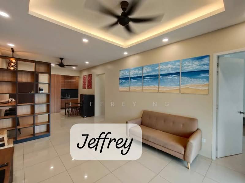 Servis Apartment untuk Disewa di Mahkota Impian - Jeffrey Ng - Living Room - PropertyGuru.com.my