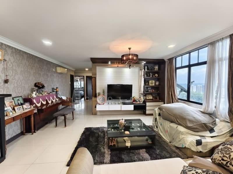 Condominium for Sale at Datin Halimah Condominium - Nicholas . - Living Room - PropertyGuru.com.my