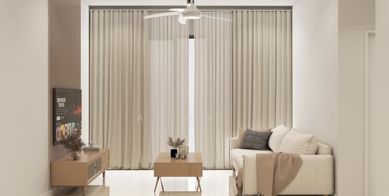 Servis Apartment untuk Dijual di THE ATERA - Aylex . - Living Room - PropertyGuru.com.my