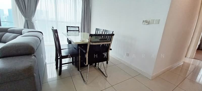 Servis Apartment untuk Disewa di Setia SKY Residences - Shiva Kharvaran - Dining Room - PropertyGuru.com.my