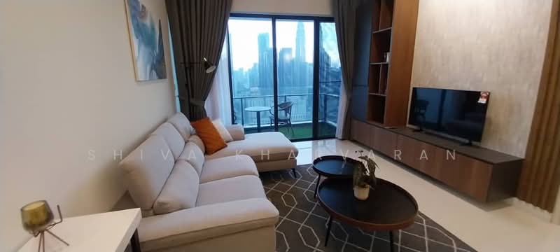 Service Residence for Rent at Setia SKY Residences - Shiva Kharvaran - Living Room - PropertyGuru.com.my