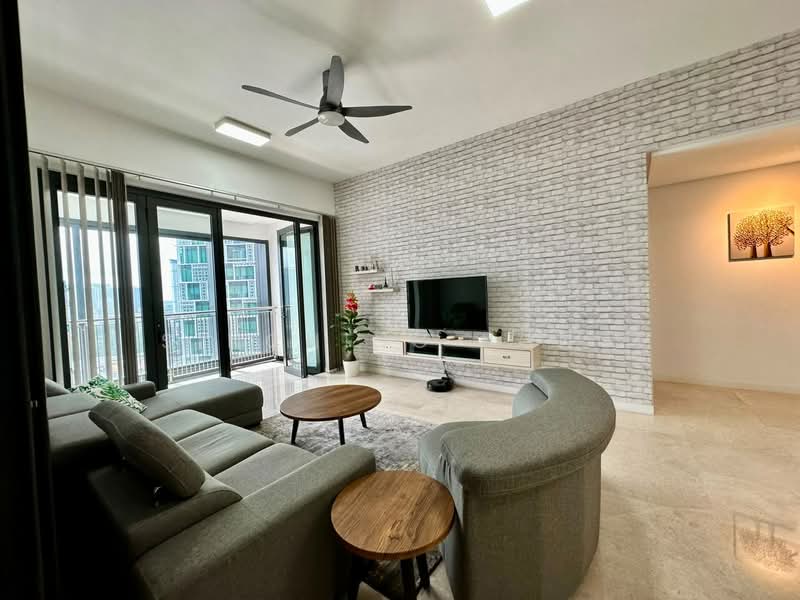 Service Residence for Sale at The Astaka @ 1 Bukit Senyum - SinChing Yong - Living Room - PropertyGuru.com.my
