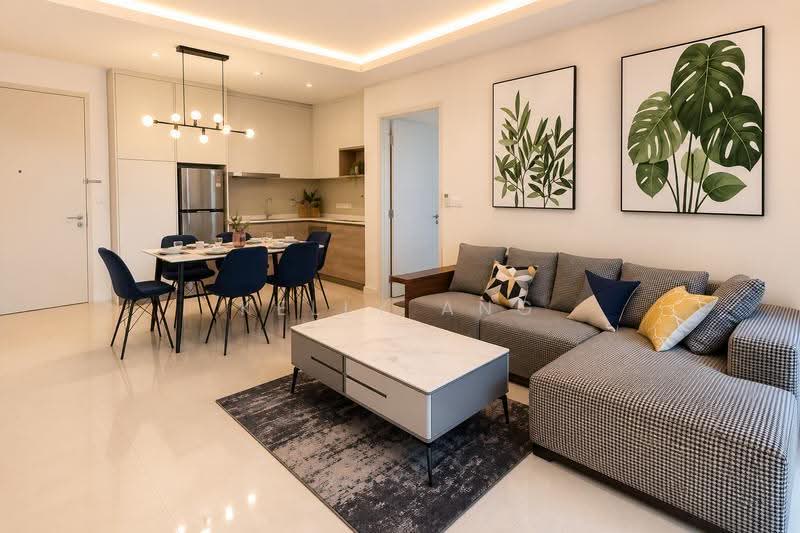 Service Residence for Rent at ViiA Residences - Kelly Ang - Living Room - PropertyGuru.com.my