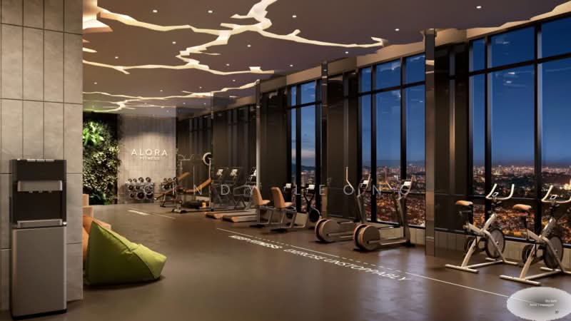 Servis Apartment untuk Dijual di Alora Residences @ Avenue 25 Subang Jaya - Cindy Leong - Gym - PropertyGuru.com.my