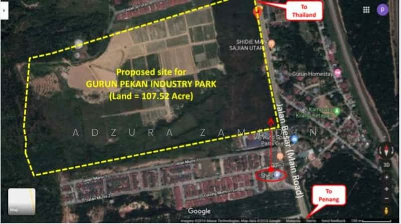 Industrial Land for Sale in Pekan Gurun (Gurun) - Adzura Zamedin - PropertyGuru.com.my