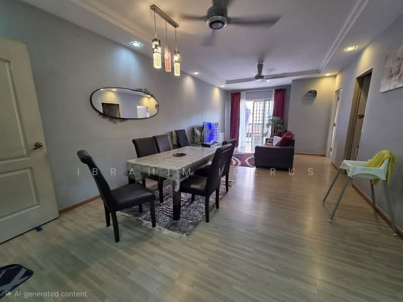 Pangsapuri untuk Dijual di Lakeview Apartments - Ibrahim Iderus - Dining Room - PropertyGuru.com.my