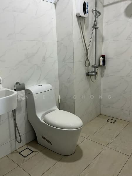 Service Residence for Rent at Twin Galaxy (Dwi Galaksi) - Angela Chong - Bathroom - PropertyGuru.com.my