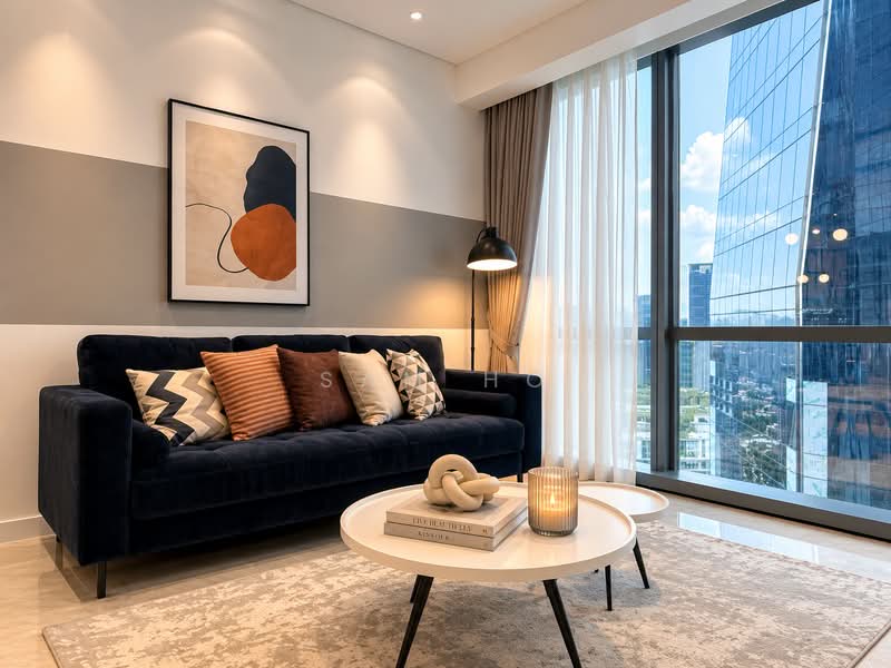 Service Residence for Rent at SO Sofitel Kuala Lumpur Residences - Sam Ho - Living Room - PropertyGuru.com.my