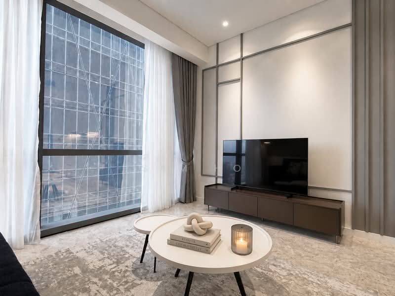 Service Residence for Rent at SO Sofitel Kuala Lumpur Residences - Sam Ho - Living Room - PropertyGuru.com.my