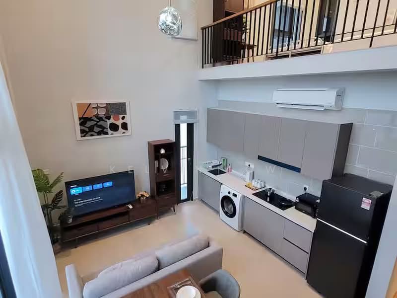 Servis Apartment untuk Dijual di Isola - Kelvin Low - Living Room - PropertyGuru.com.my