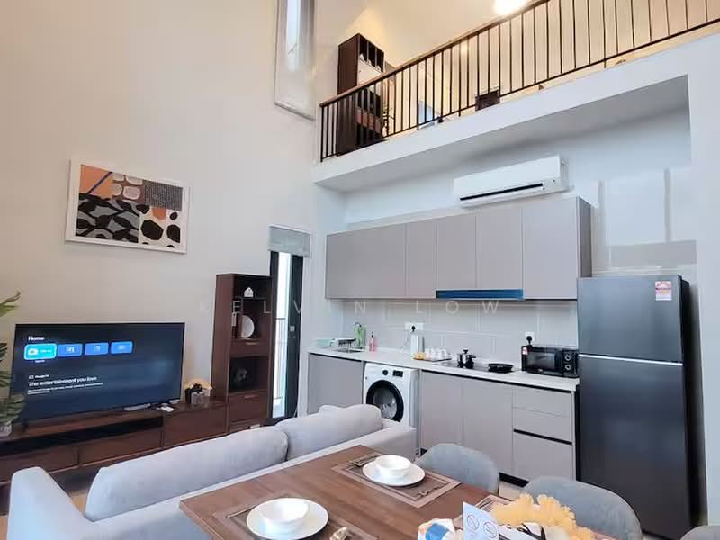 Servis Apartment untuk Dijual di Isola - Kelvin Low - Living Room - PropertyGuru.com.my