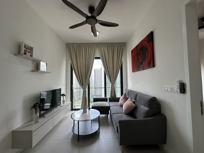 Kondominium untuk Disewa di Laurel Residence - Shi Hui - Living Room - PropertyGuru.com.my