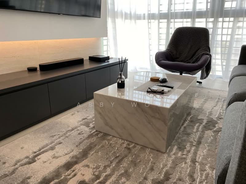 Kediaman Servis untuk Disewa di Cantara Residences - Abby Woo - Living Room - PropertyGuru.com.my