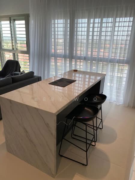 Kediaman Servis untuk Disewa di Cantara Residences - Abby Woo - Living Room - PropertyGuru.com.my