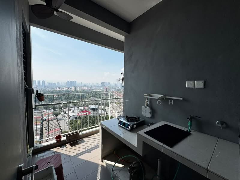 Service Residence for Sale at Fortune Centra - Vincent Goh - Balcony - PropertyGuru.com.my