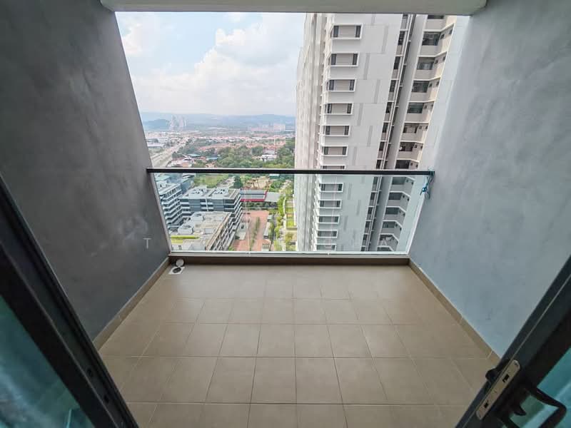Service Residence for Rent at Symphony Tower (Menara Simfoni) - Trevor Chai - Balcony - PropertyGuru.com.my