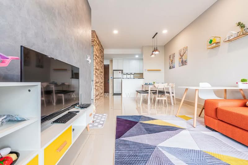 Service Residence for Rent at One Residence - Alex Wong - Living Room - PropertyGuru.com.my