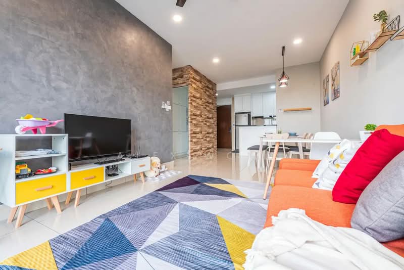 Service Residence for Rent at One Residence - Alex Wong - Living Room - PropertyGuru.com.my