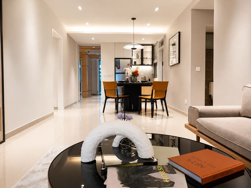 Service Residence for Sale at Bodaiju Residences - Chen Pei Fang - Living Room - PropertyGuru.com.my