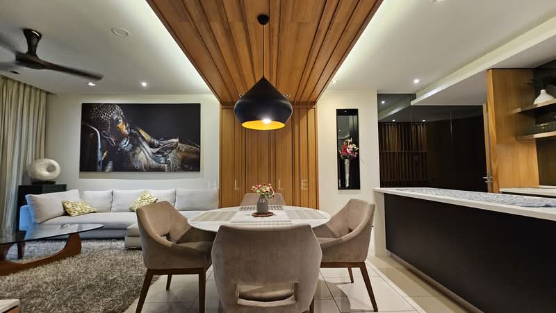 Kondominium untuk Disewa di The Reach @ Titiwangsa - HL Lee - Living Room - PropertyGuru.com.my