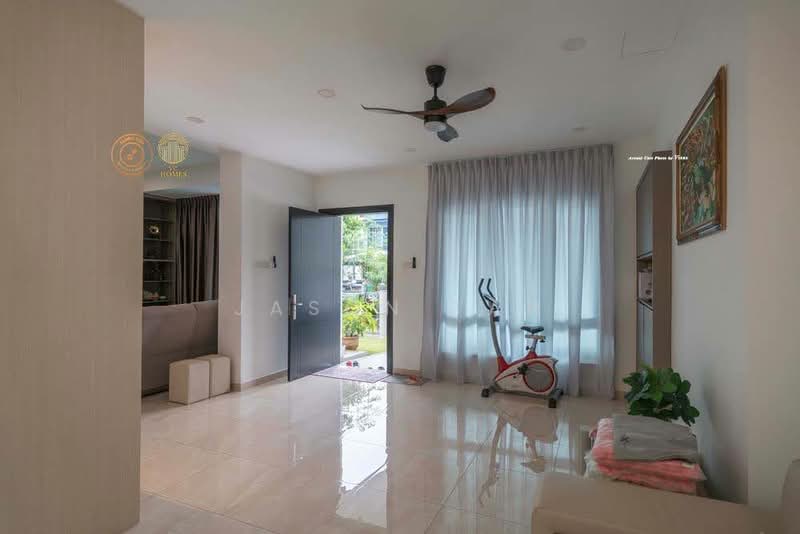 Semi-Detached House for Rent in Setia Eco Park (Setia Alam) - Jason Tan - Living Room - PropertyGuru.com.my