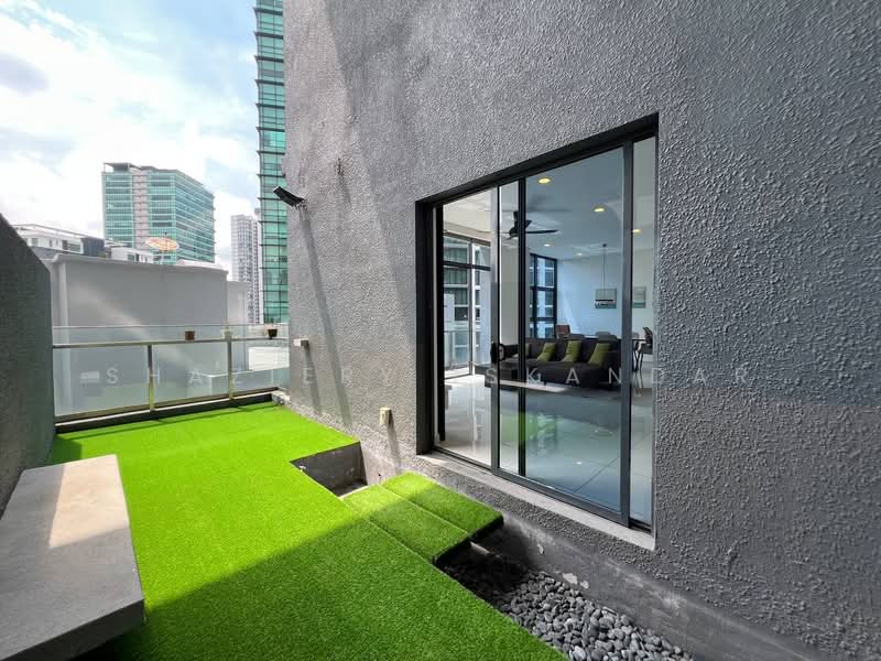 Condominium for Rent at Mirage Residence - Shaziery Iskandar - Balcony - PropertyGuru.com.my
