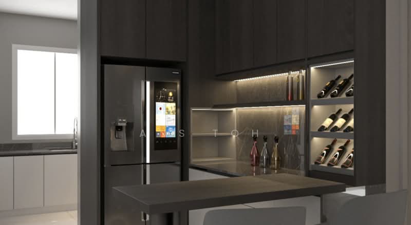 Servis Apartment untuk Dijual di The Tropika - Yik Chuen - Kitchen - PropertyGuru.com.my