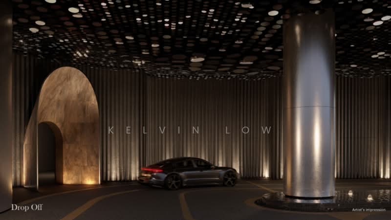 Servis Apartment untuk Dijual di Divine KLCC - Kelvin Low - Entrance - PropertyGuru.com.my