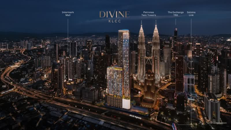 Servis Apartment untuk Dijual di Divine KLCC - Kelvin Low - Exterior - PropertyGuru.com.my