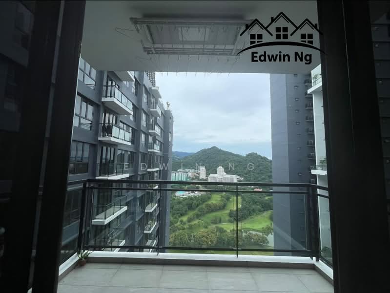 Kondominium untuk Disewa di Muze @ PICC - Edwin Ng - Balcony - PropertyGuru.com.my