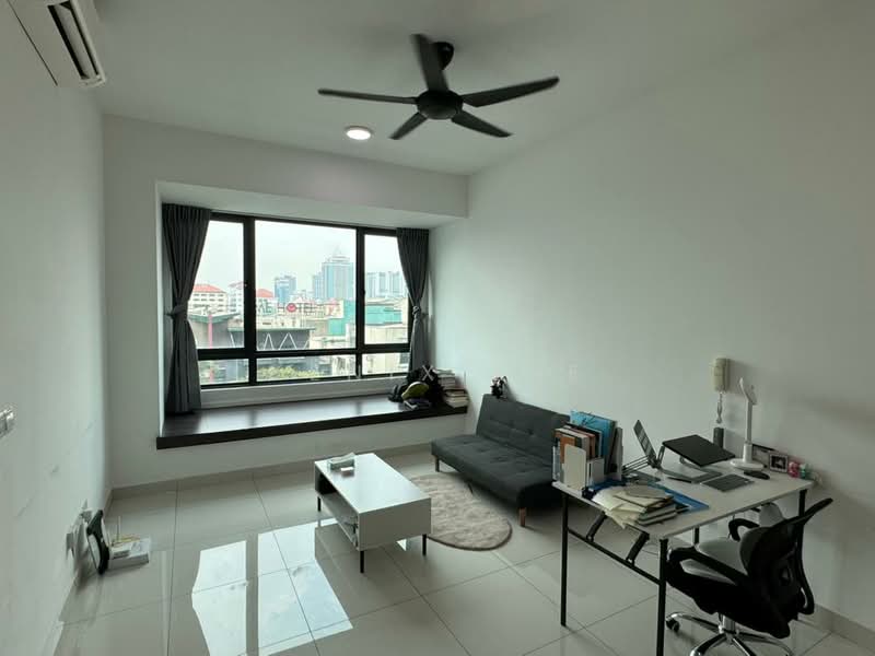 Servis Apartment untuk Dijual di Greenfield Residence - Kenix Lee - Living Room - PropertyGuru.com.my