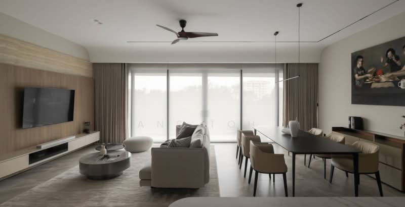 Service Residence for Sale at Twin Arkz - ANS TOH - Living Room - PropertyGuru.com.my