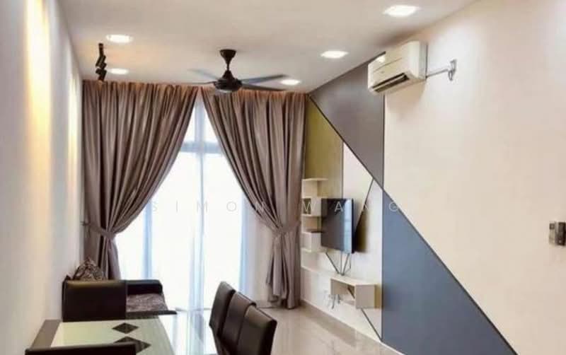 Kediaman Servis untuk Dijual di TriTower Residence @ Johor Bahru Sentral - Simon Wang - Living Room - PropertyGuru.com.my