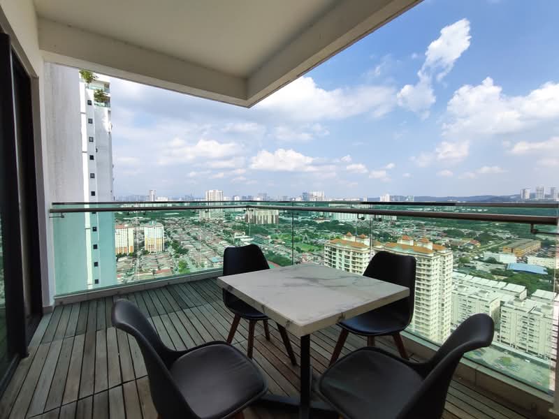 Kondominium untuk Disewa di Verando Residence - JY Yap - Balcony - PropertyGuru.com.my