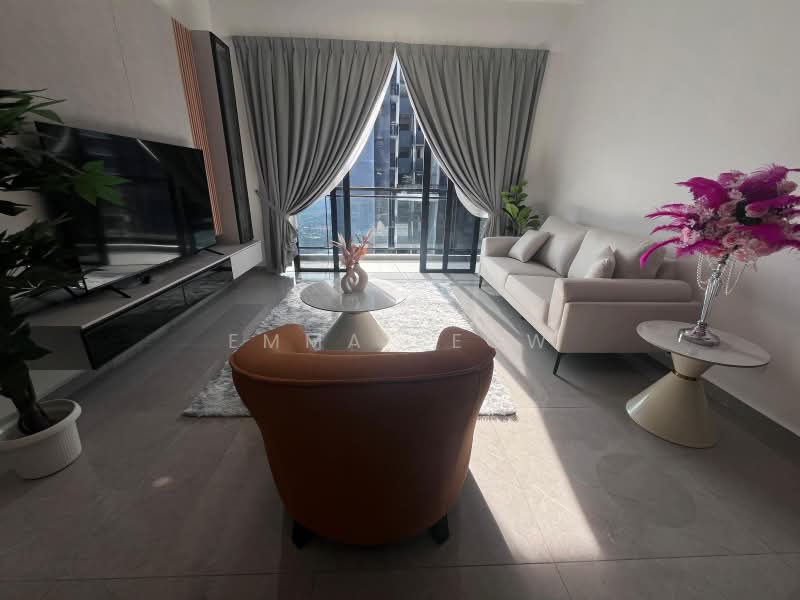 Kondominium untuk Disewa di Muze @ PICC - Emma Seow - Living Room - PropertyGuru.com.my